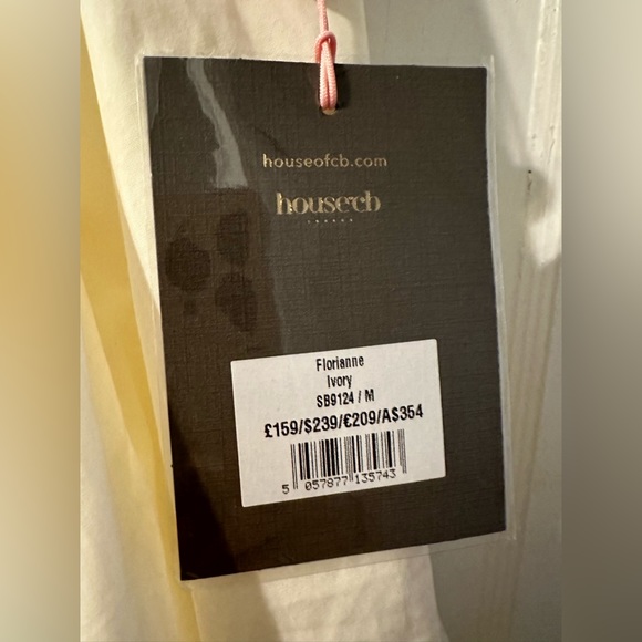 House of CB - Florianne Ivory Bow Mini Dress - Picture 9 of 9